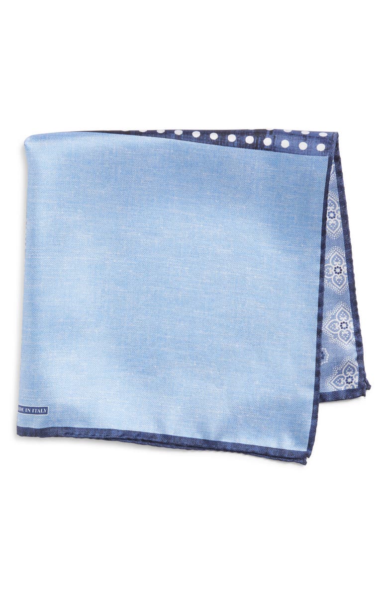 Nordstrom Silk Pocket Square, Main, color, 