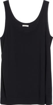 Lafayette 148 New York Scoop Neck Merino Wool Sweater Tank