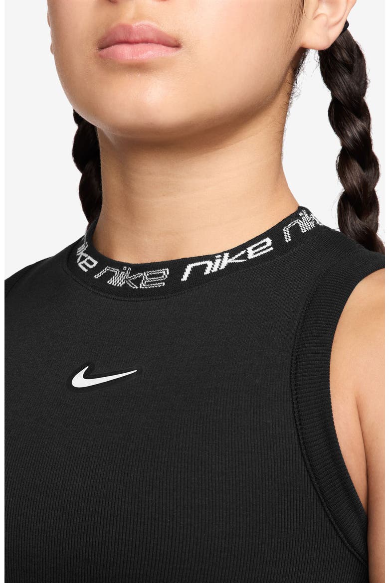 Kids' Dance Dri-FIT Tank, Alternate, color, BLACK