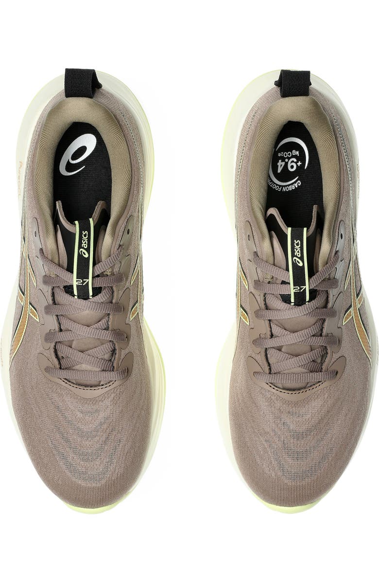 ASICS<sup>®</sup> GEL-CUMULUS<sup>®</sup> 27 Running Shoe, Alternate, color, Taupe Grey/ Black