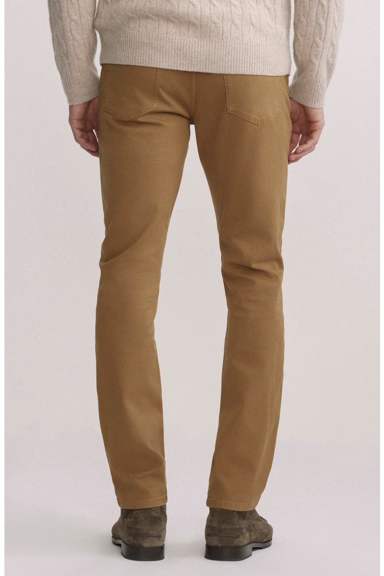 Russell Slim Straight Jeans, Alternate, color, BRASS