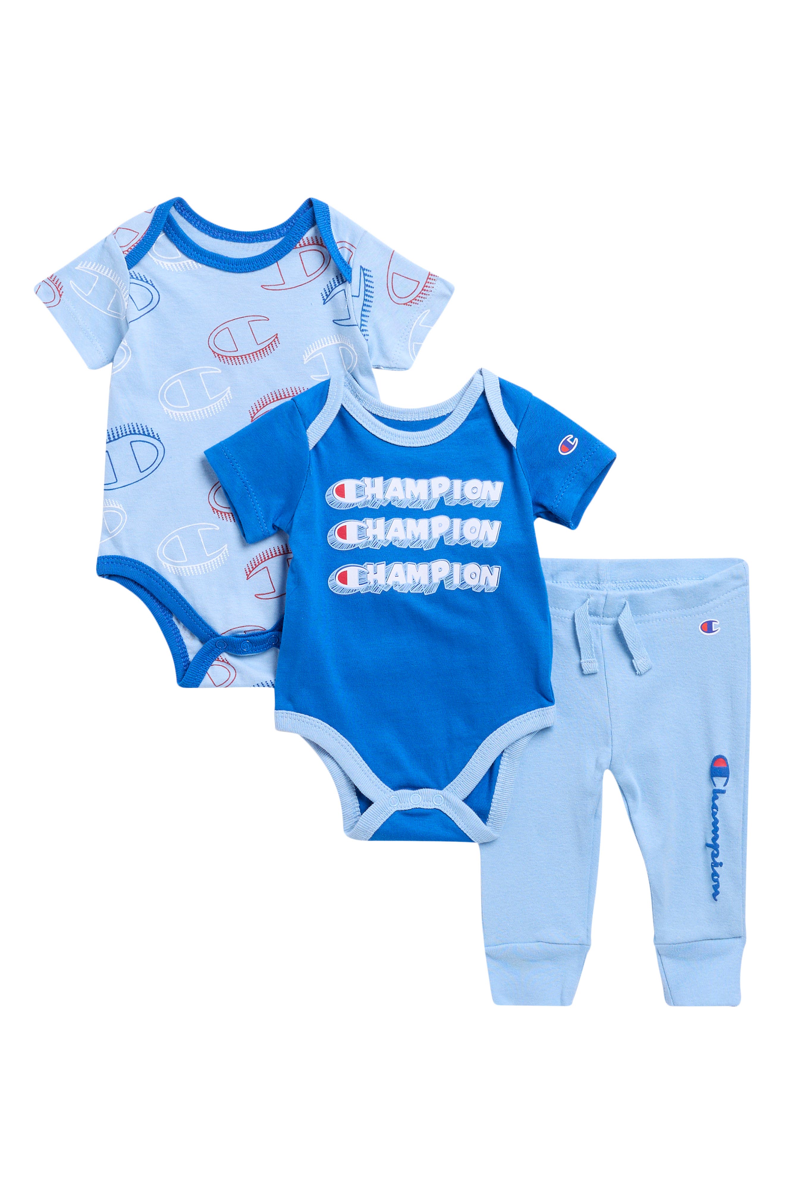 Champion 3-Piece Bodysuit & Pant Set