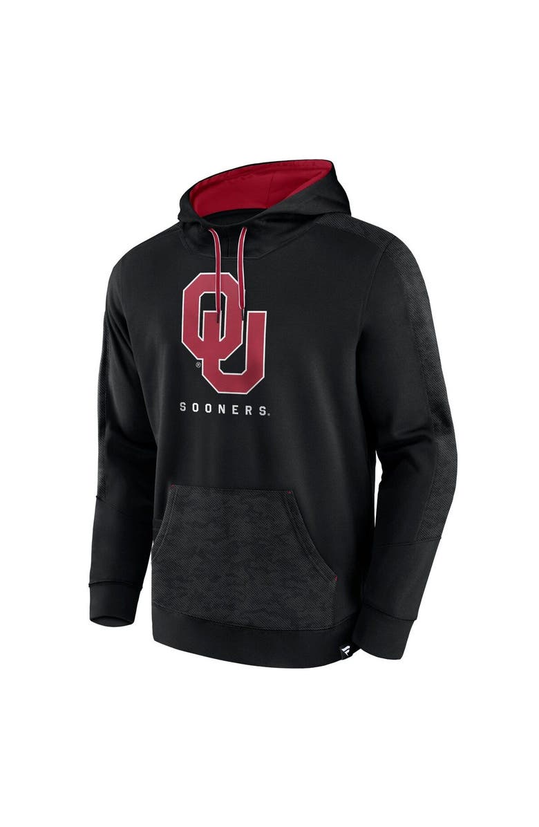 FANATICS Men's Fanatics Branded Black Oklahoma Sooners Defender Pullover Hoodie, Alternate, color, Black