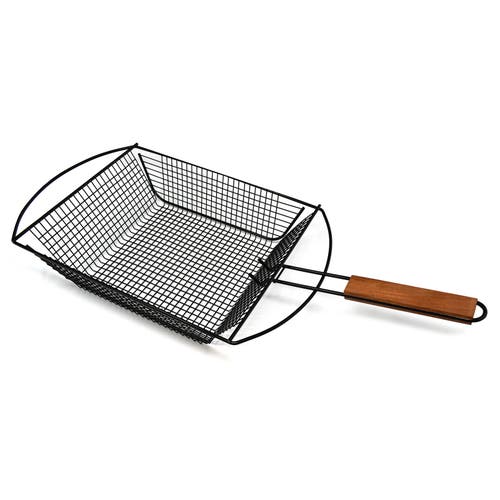 Norpro Nonstick Grilling Basket In Black
