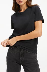 Good American Classic Cotton T-Shirt