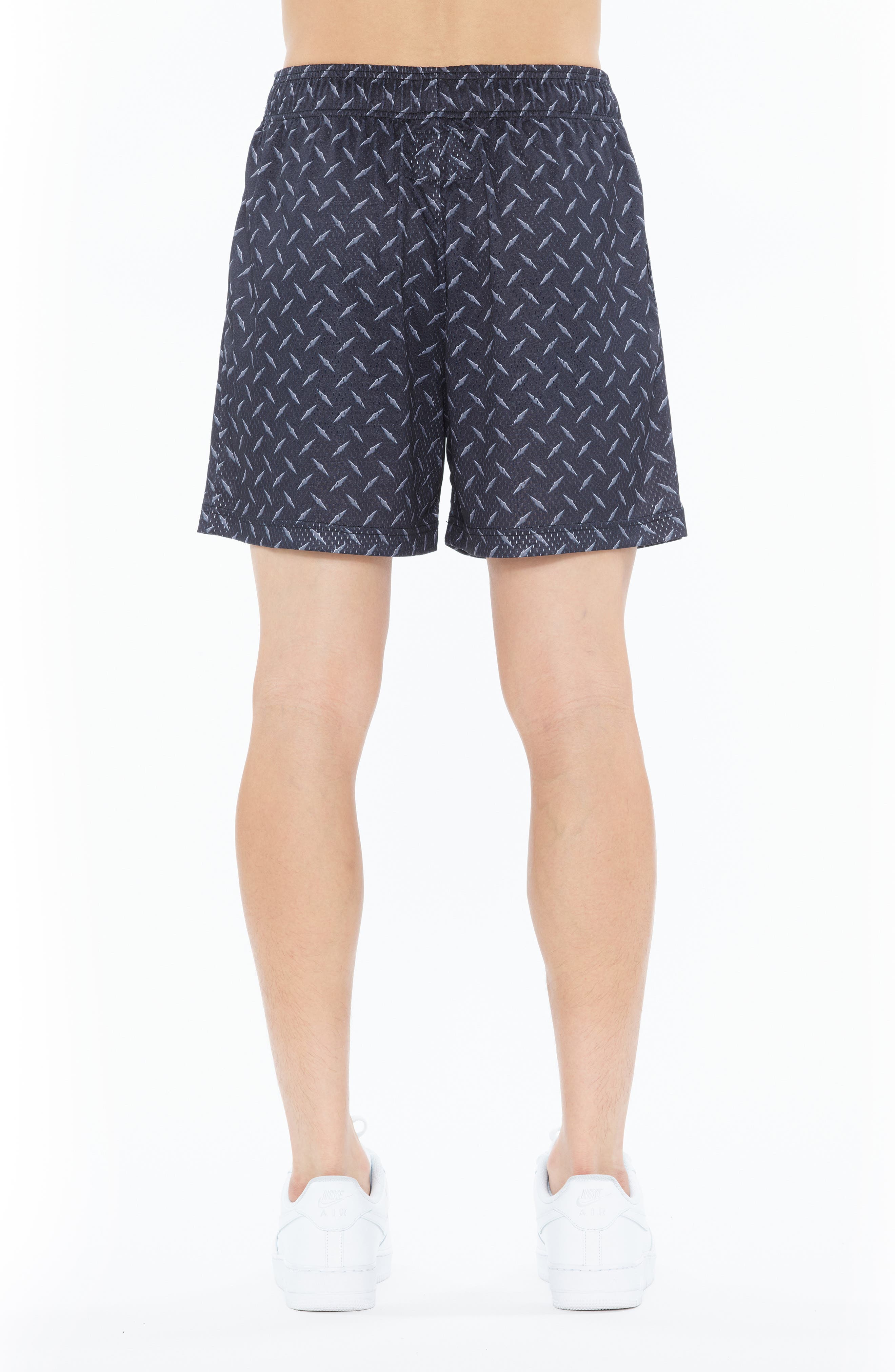 Print Mesh Shorts - image 2