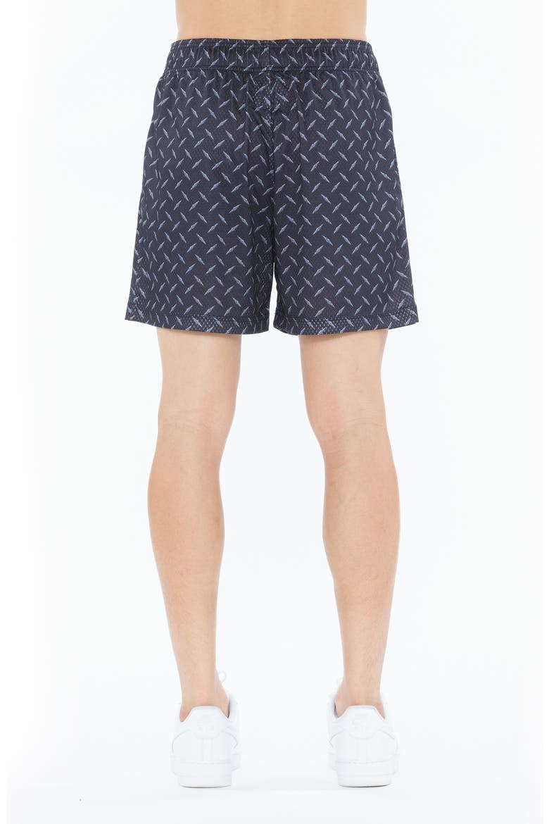 Print Mesh Shorts, Alternate, color, DIAMOND PLATE