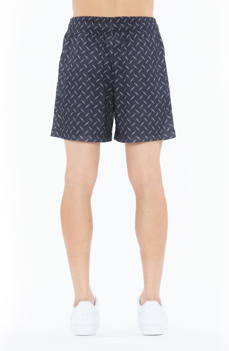 Cult of Individuality Print Mesh Shorts, Alternate, color, Diamond Plate