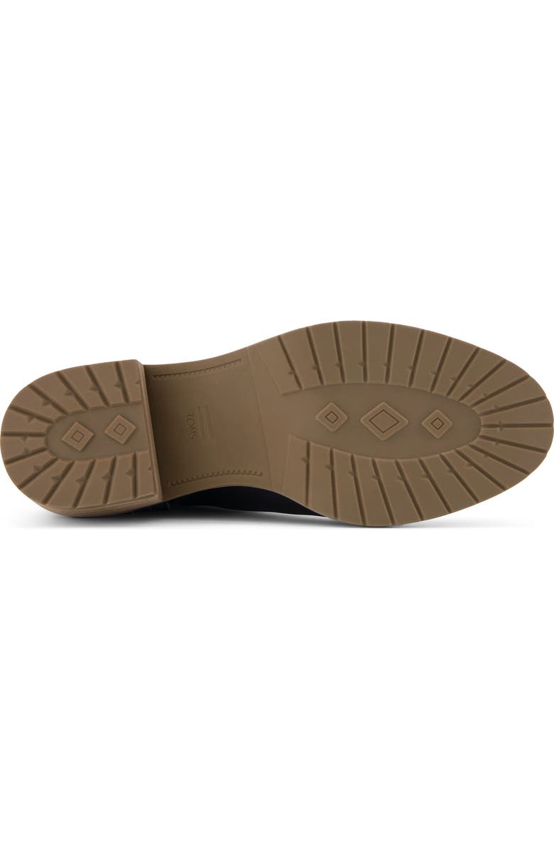 TOMS Hailey Water Resistant Leather Bootie, Alternate, color,