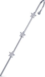 Lafonn Simulated Diamond Star Ear Cuff