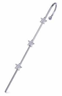 Lafonn Simulated Diamond Star Ear Cuff