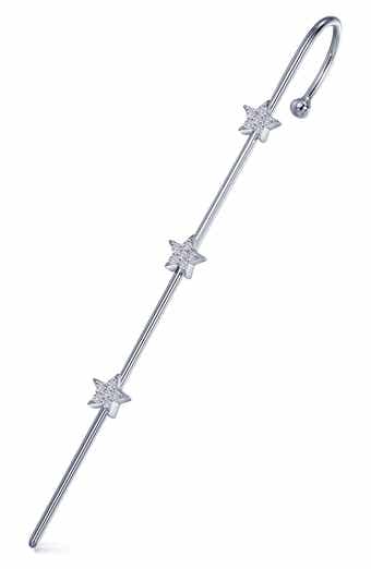 Simulated Diamond Star Ear Cuff