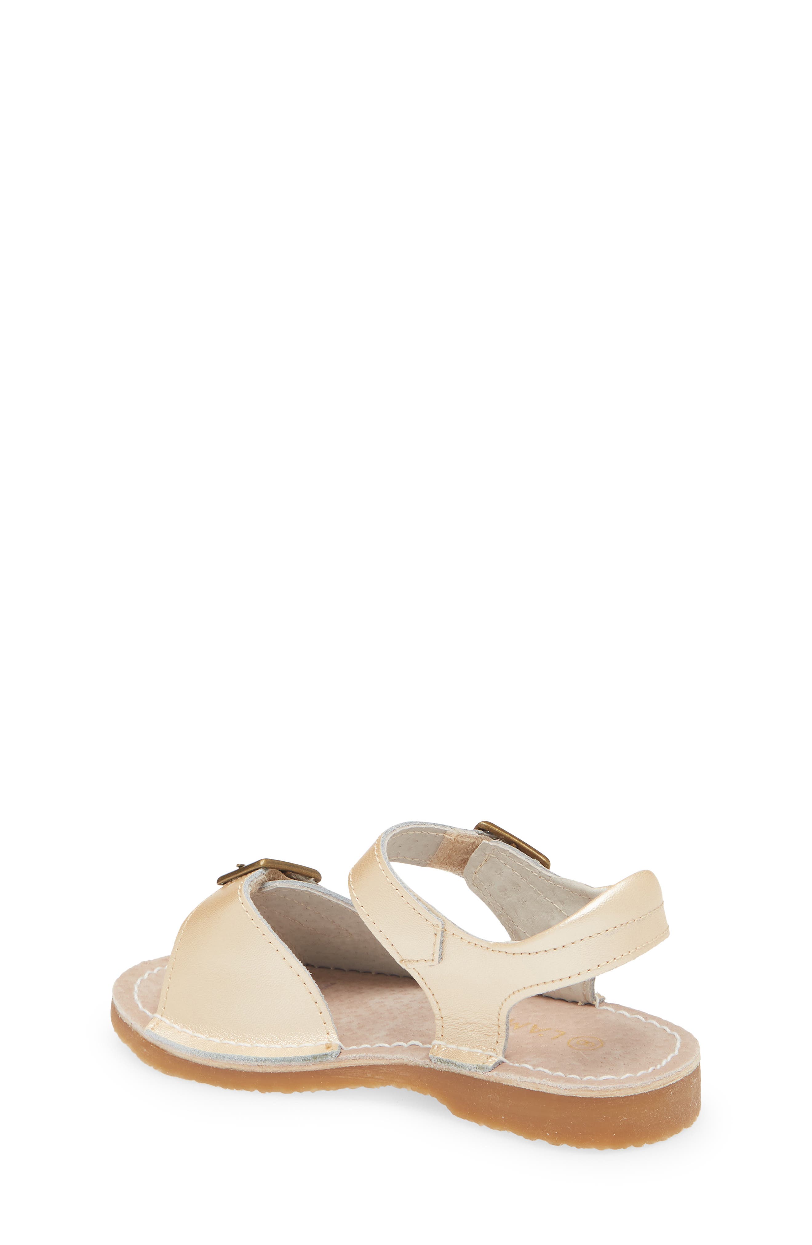 L'AMOUR Kids' Olivia Buckle Sandal, Alternate, color, Champagne