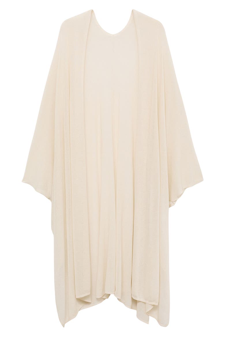 Longline Open Front Cardigan, Alternate, color, ICE GREY