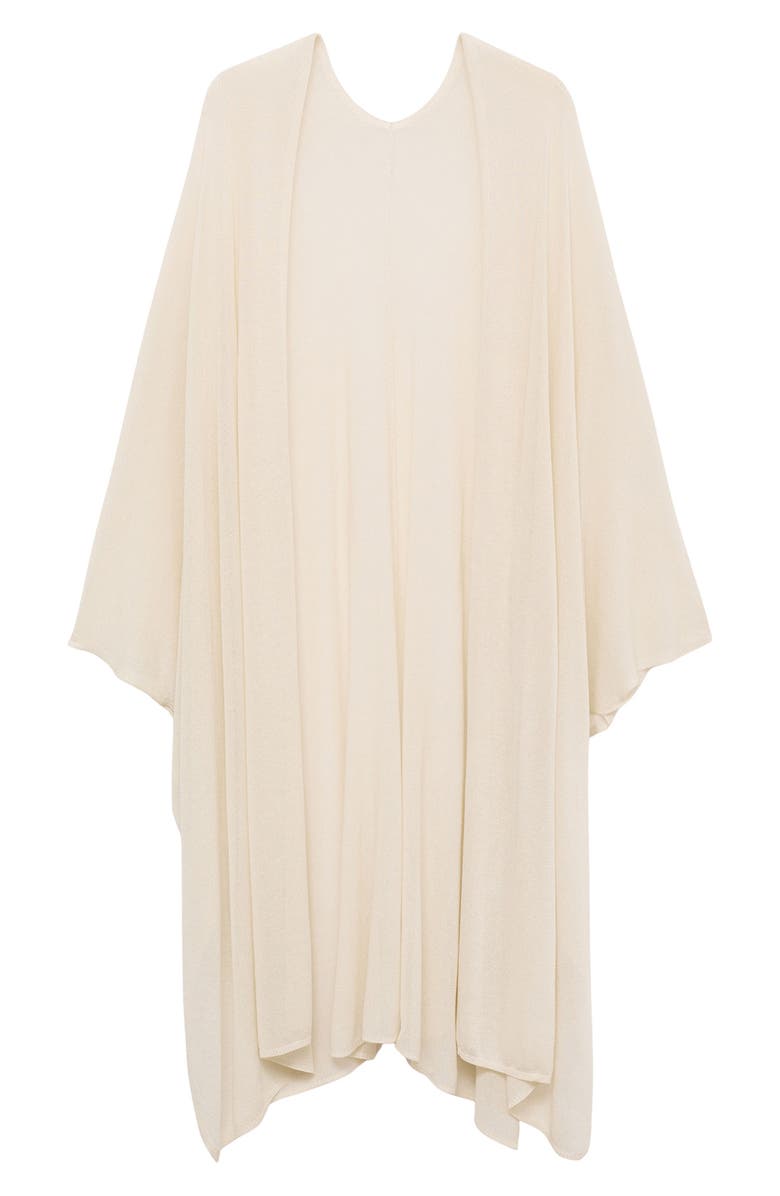 MANGO Longline Open Front Cardigan, Alternate, color, 