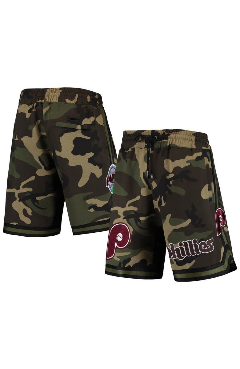 PRO STANDARD Men's Pro Standard Camo Philadelphia Phillies Team Shorts, Main, color, Camo