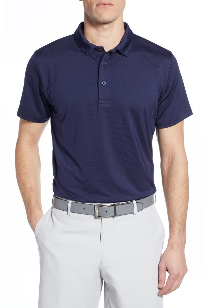 Phil Mickelson Performance Golf Polo, Main, color, NAVY SOLID