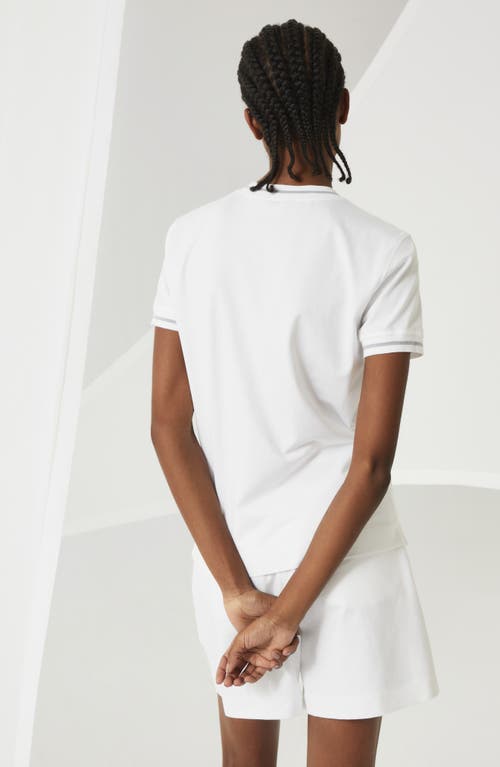 Brunello Cucinelli Printed Cotton-jersey T-shirt In White