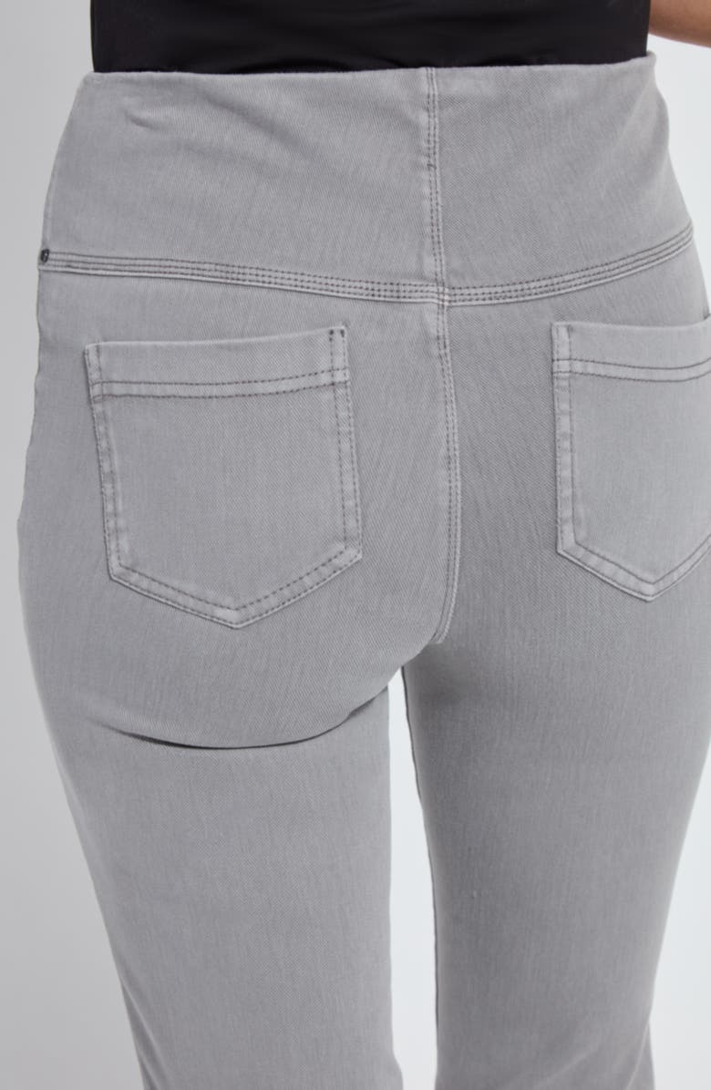 Lysse 'Lyssentials Boyfriend High Rise Denim Jeans, Alternate, color, Antique Wash Dark Gray