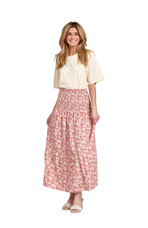 Taylor Tillman Leah Skirt In Red
