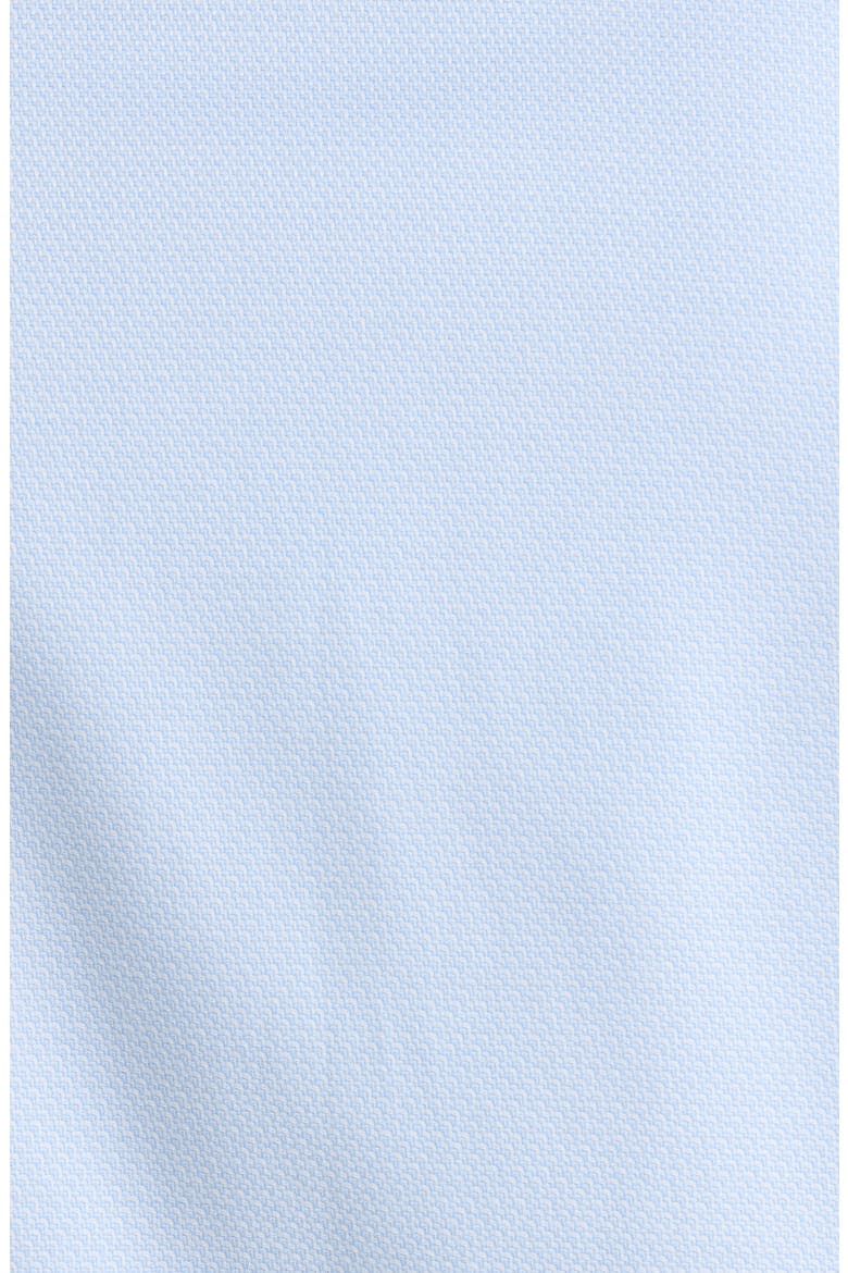 Extratrim Fit Light Blue Premium Cotton Dobby Dress Shirt, Alternate, color, BLUE DOVE DOBBY