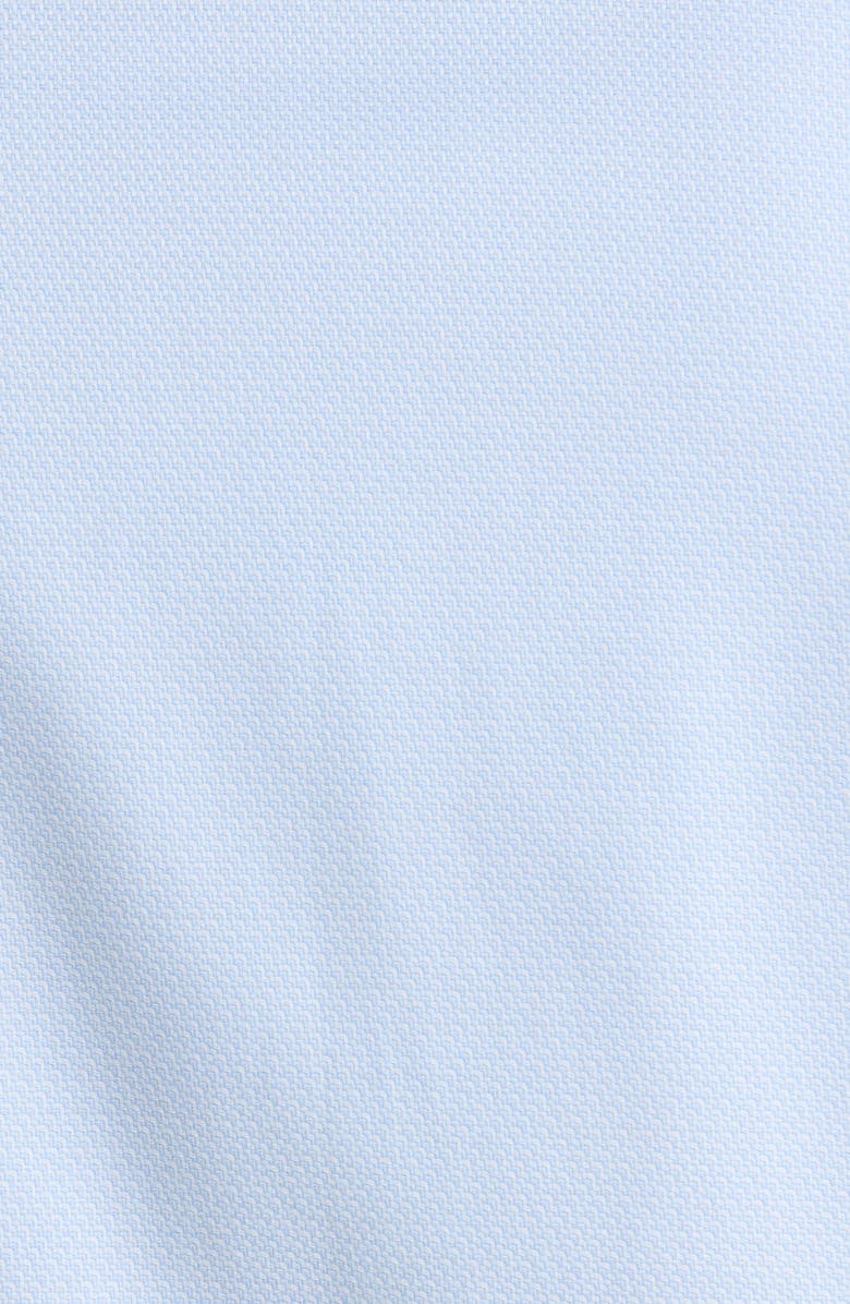 Nordstrom Extratrim Fit Light Blue Premium Cotton Dobby Dress Shirt, Alternate, color, Blue Dove Dobby