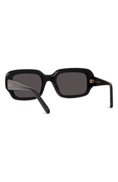 Loewe 51mm Rectangular Sunglasses In Black