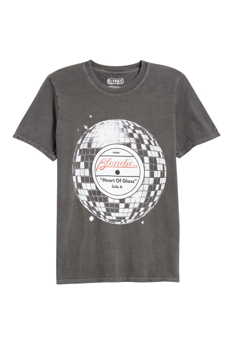 Blondie Disco Graphic T-Shirt, Alternate, color, GREY