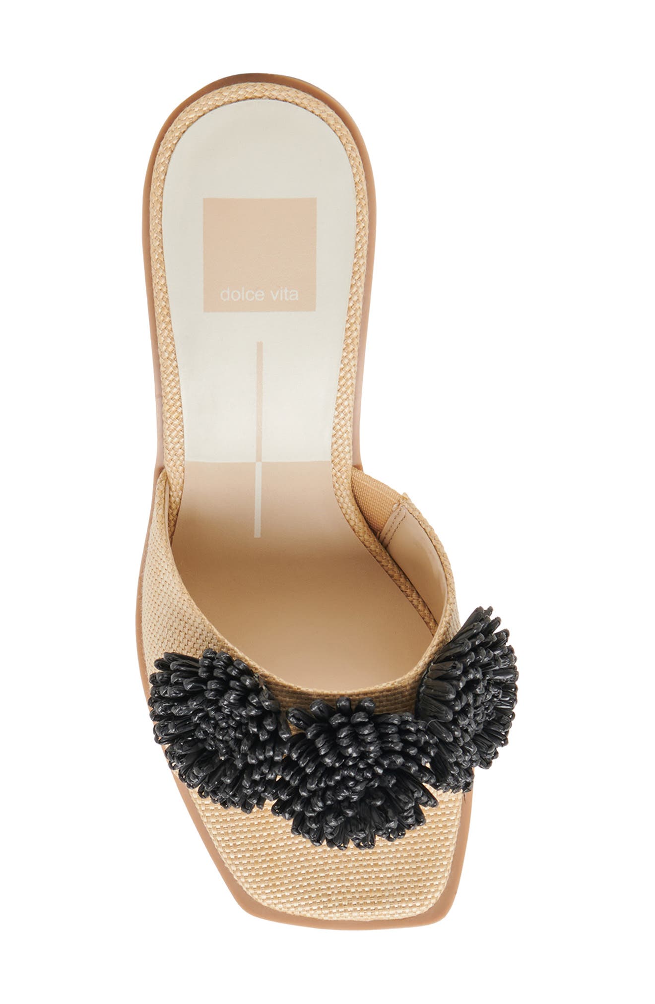 Dolce Vita Benoit Raffia Slide Sandal, Alternate, color, 