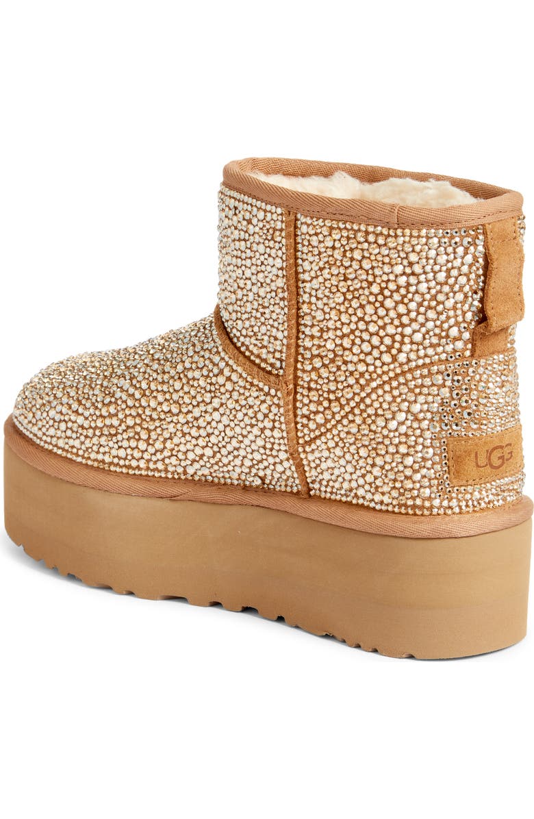 UGG<sup>®</sup> Cosmos Classic Mini Platform Boot with Swarovski<sup>®</sup> Crystals, Alternate, color,