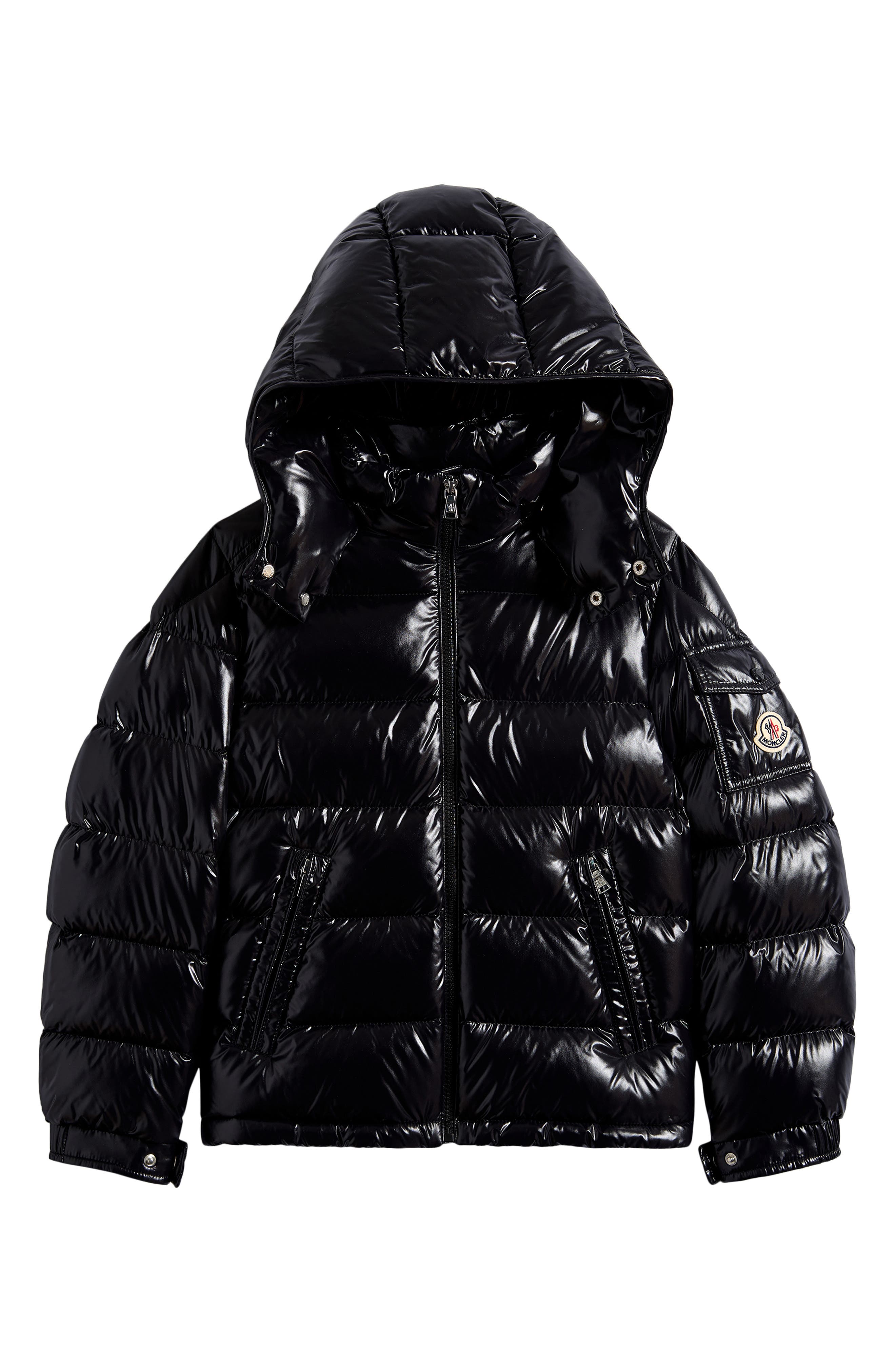 Moncler Kids' Badyf Down Jacket with Faux Fur Trim | Nordstrom