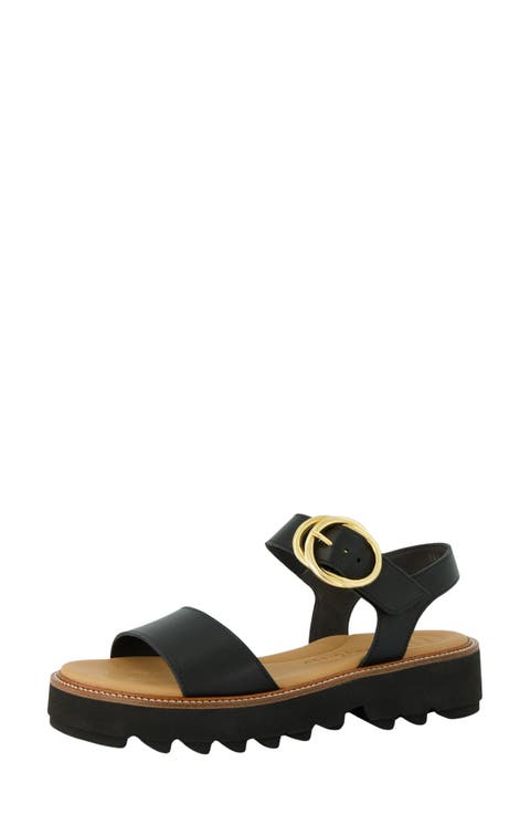 Darcy Ankle Strap Platform Sandal (Women)
