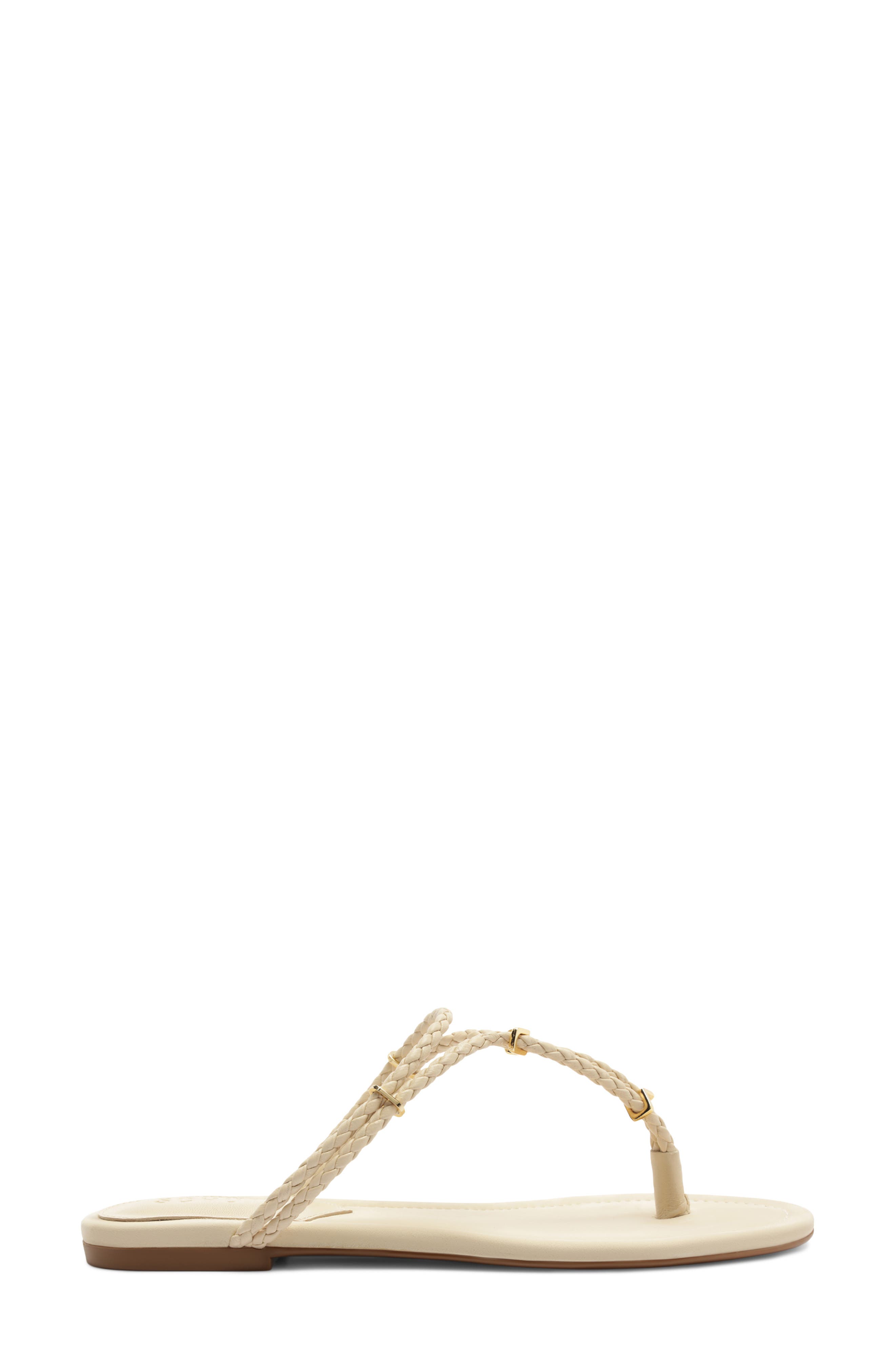 Cordelia Braided Strap Sandal, Alternate, color, EGG SHELL
