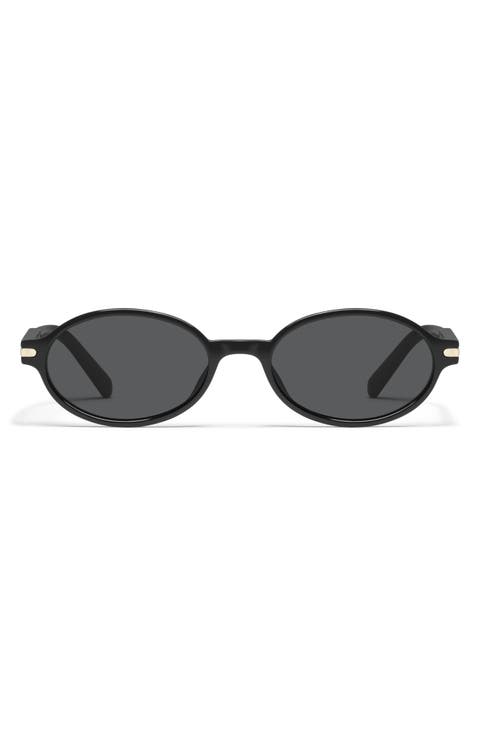 Nevermind 54mm Round Sunglasses
