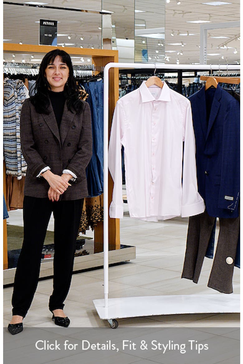 Slim Fit Textured Dress Shirt video