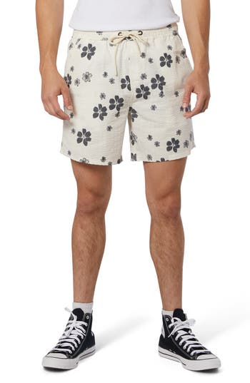 Ezekiel Sydney Drawstring Shorts In White