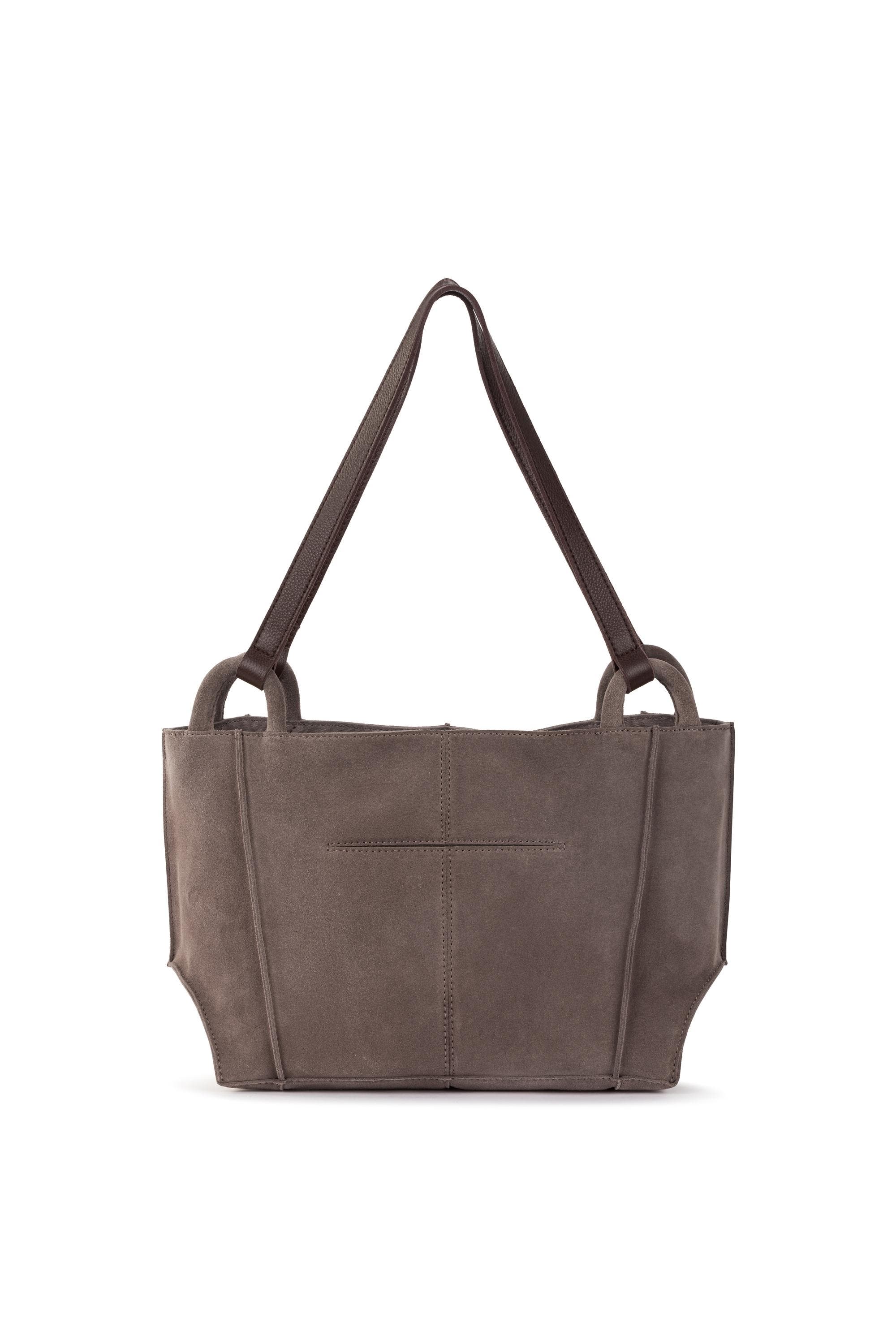 Los Feliz Satchel, Alternate, color, Mushroom Suede