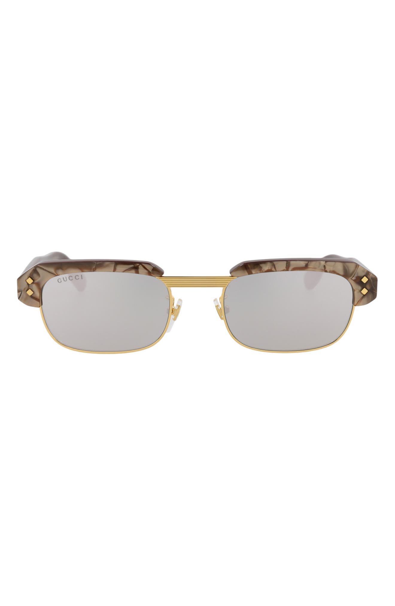 Novelty 52mm Rectangular Sunglasses
