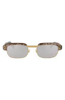 Novelty 52mm Rectangular Sunglasses