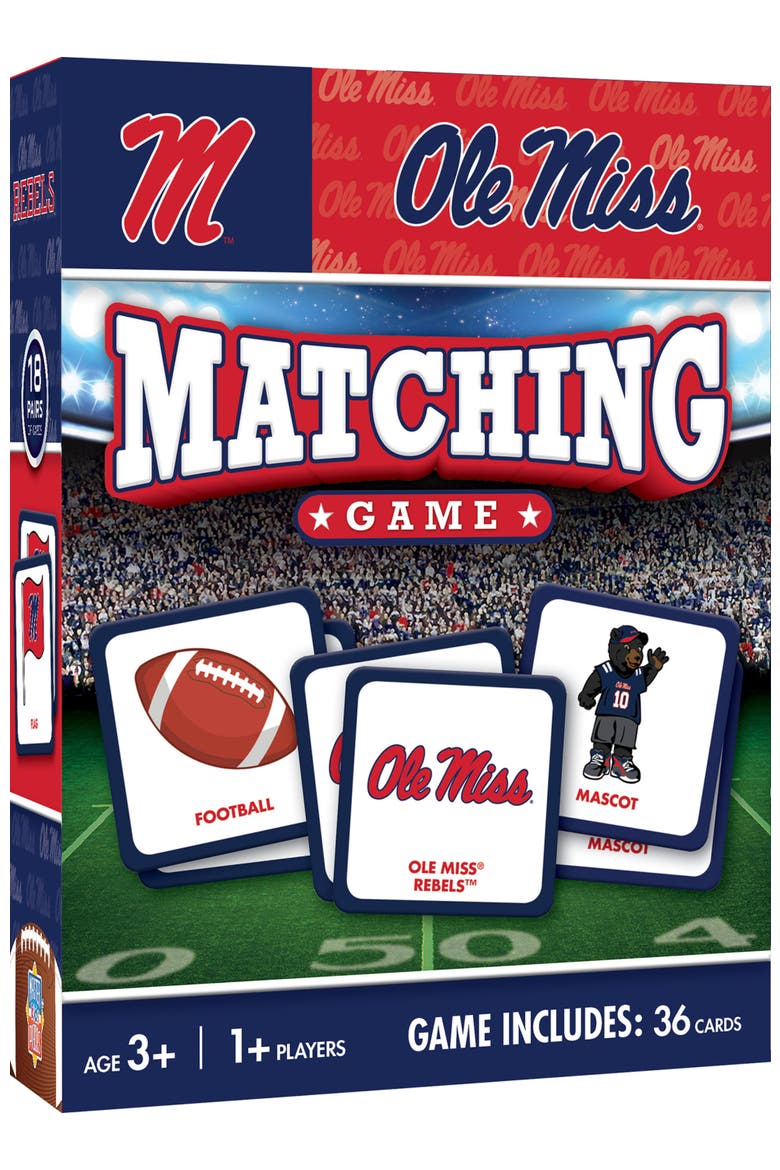 Ole Miss Rebels Matching Game, Main, color, Multicolor