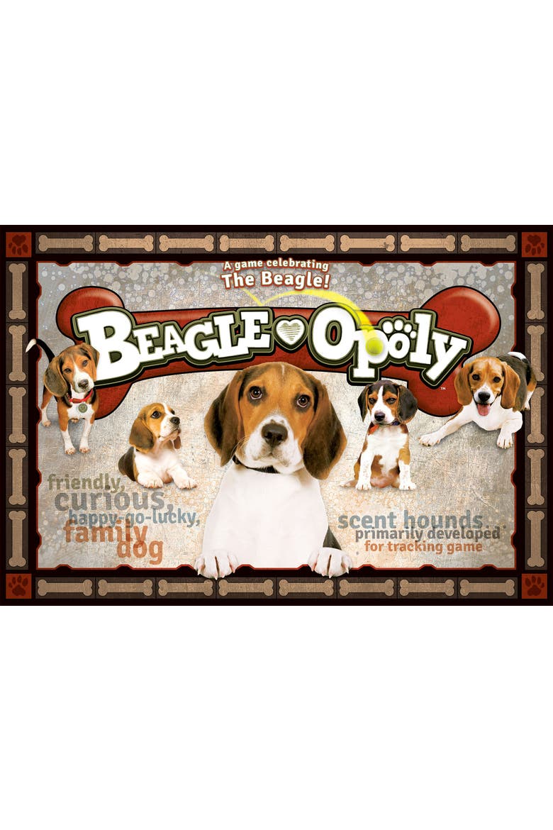Beagleopoly Monopoly Board Game, Alternate, color, Multicolored