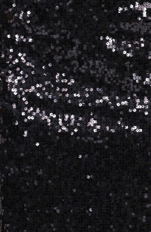 Petal And Pup Petal & Pup Lindsey Sequin Pencil Skirt In Black