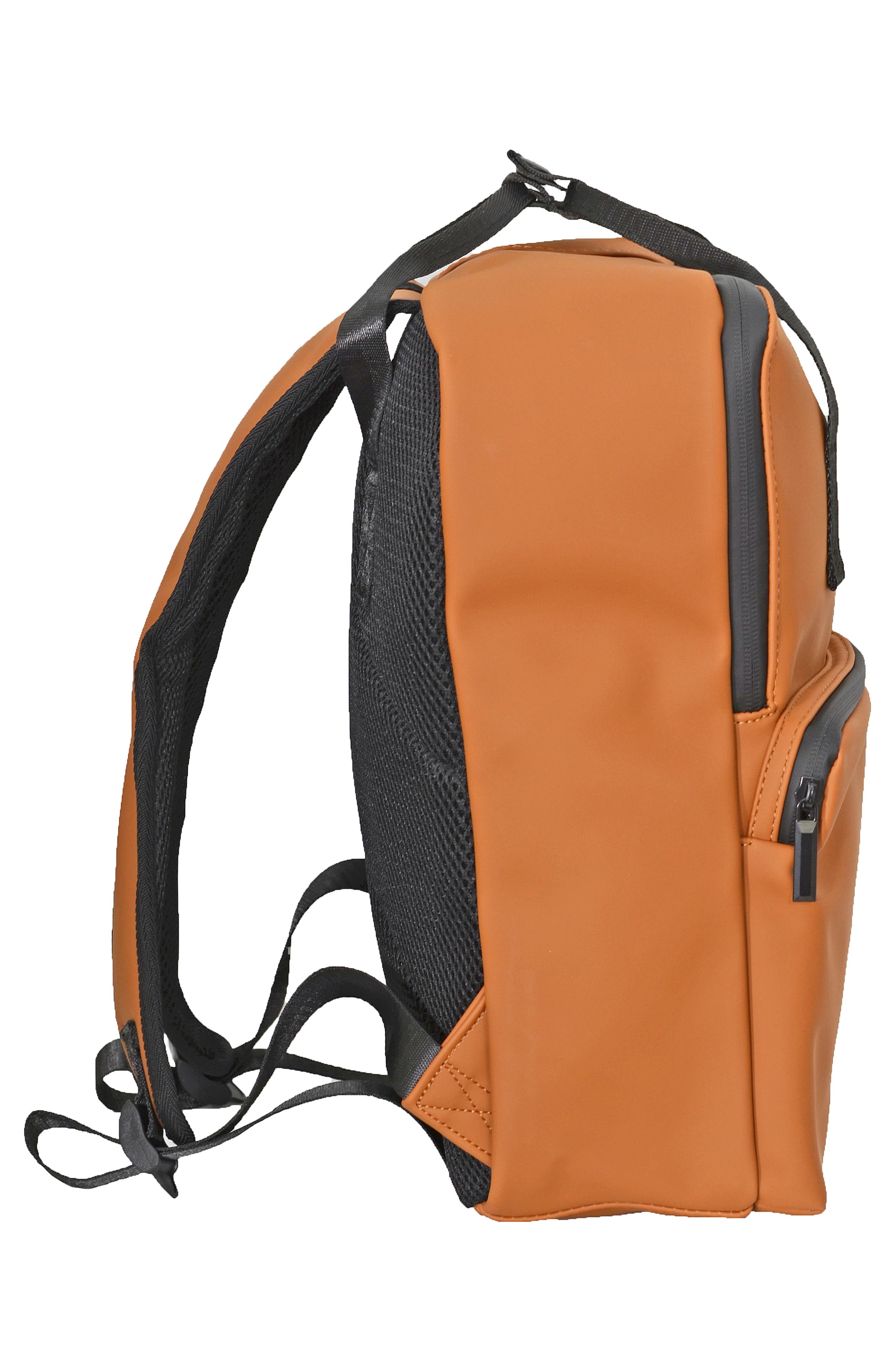 Rubberized Computer Backpack, Alternate, color, SEDONA