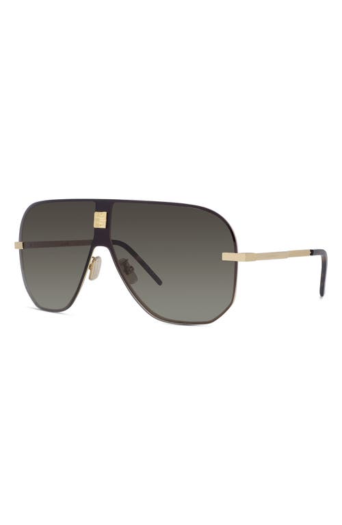 Givenchy 136mm Gradient Mask Sunglasses In Black