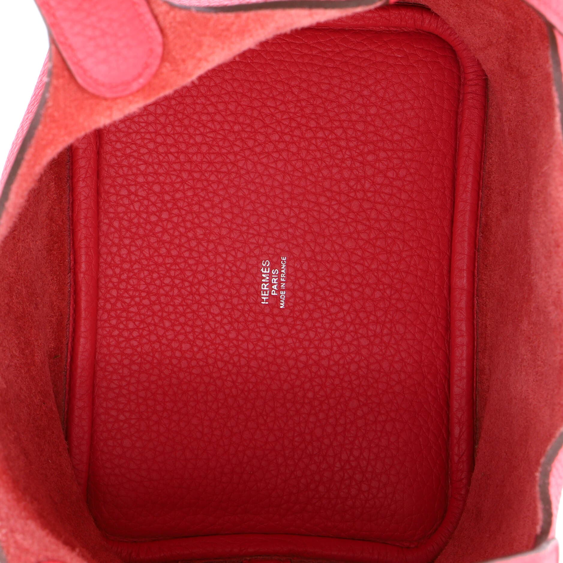 Pre-Owned Hermes Picotin Lock Bag Clemence PM, Alternate, color, Rose Extreme