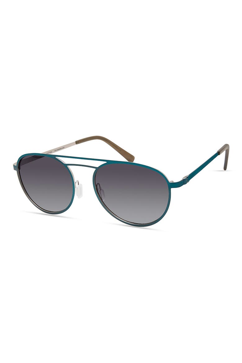 Aviator Sunglasses, Alternate, color, TEAL