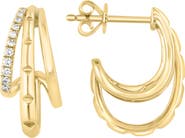 EFFY Diamond Hoop Earrings