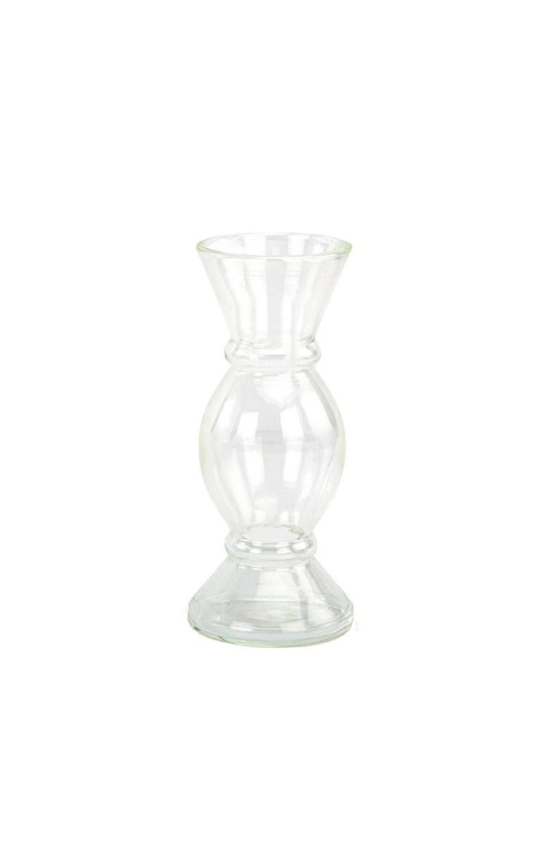 CG Hunter Etched Borosilicate Glass Bud Vases, Alternate, color, Smoke