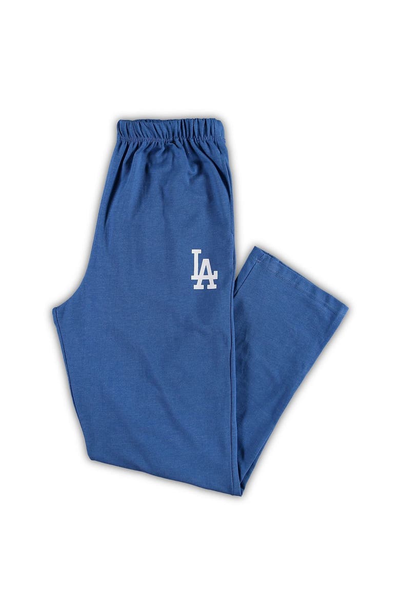 PROFILE Men's Heathered Royal Los Angeles Dodgers Big & Tall Pajama Pants, Main, color,