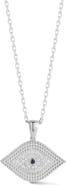 SPHERA MILANO Evil Eye Pendant Necklace